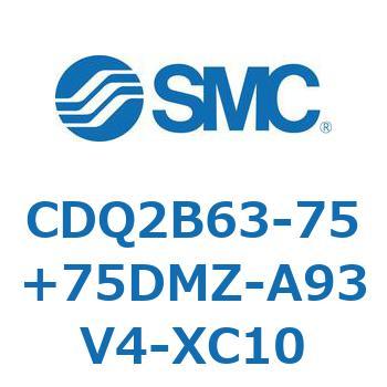 CDQ2B63-75+75DMZ-A93V4-XC10 ���`�V�����_ CDQ2B63-75 SMC 52455374