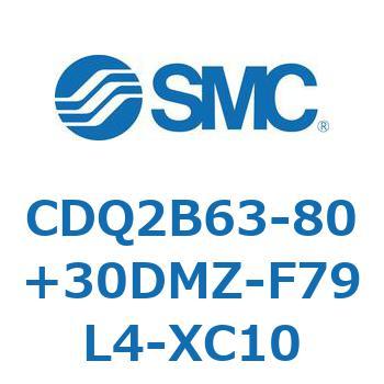 薄形シリンダ CDQ2B63-80 SMC