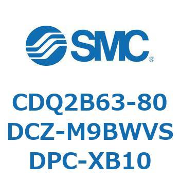 薄形シリンダ CDQ2B63-80 SMC