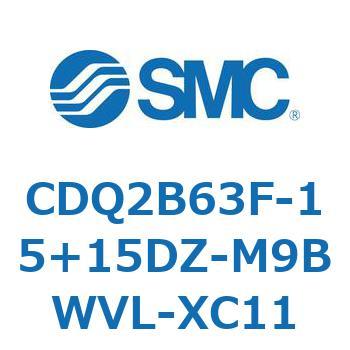 薄形シリンダ CDQ2B63F SMC
