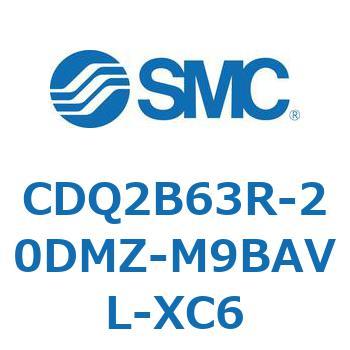 薄形シリンダ CDQ2B63R SMC