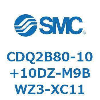薄形シリンダ CDQ2B80-10 SMC