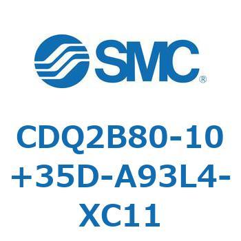 CDQ2B80-10+35D-A93L4-XC11 `V_ CDQ2B80-10 SMC 52461211