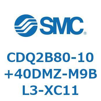薄形シリンダ CDQ2B80-10 SMC