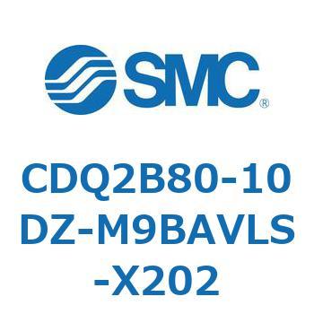 薄形シリンダ CDQ2B80-10 SMC