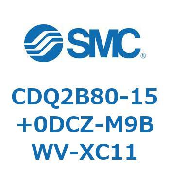 薄形シリンダ CDQ2B80-15 SMC