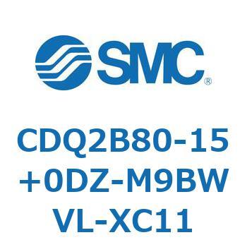 薄形シリンダ CDQ2B80-15 SMC