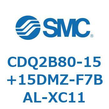 薄形シリンダ CDQ2B80-15 SMC