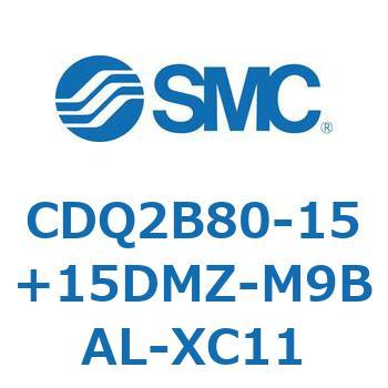薄形シリンダ CDQ2B80-15 SMC