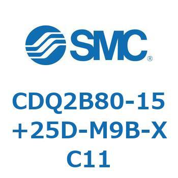 CDQ2B80-15+25D-M9B-XC11 `V_ CDQ2B80-15 SMC 52464553