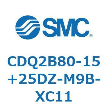薄形シリンダ CDQ2B80-15 SMC