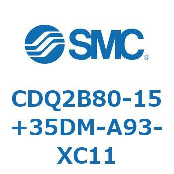 CDQ2B80-15+35DM-A93-XC11 `V_ CDQ2B80-15 SMC 52464614