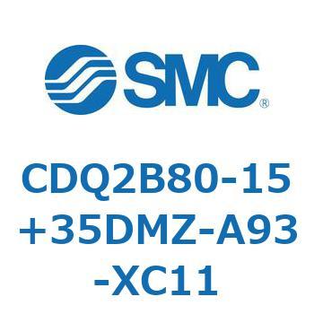 薄形シリンダ CDQ2B80-15 SMC