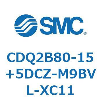 薄形シリンダ CDQ2B80-15 SMC