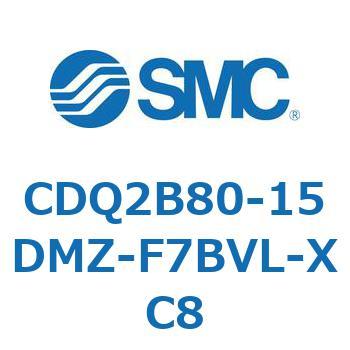 薄形シリンダ CDQ2B80-15 SMC