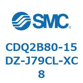 薄形シリンダ CDQ2B80-15 SMC