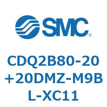 CDQ2B80-20+20DMZ-M9BL-XC11 ���`�V�����_ CDQ2B80-20 SMC 52466434