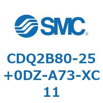 薄形シリンダ CDQ2B80-25 SMC