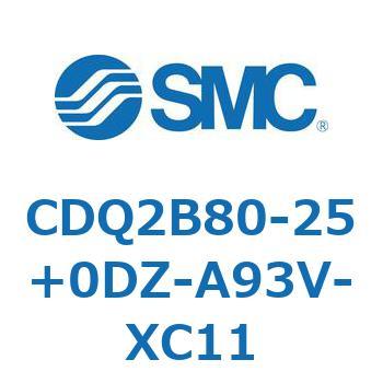 薄形シリンダ CDQ2B80-25 SMC