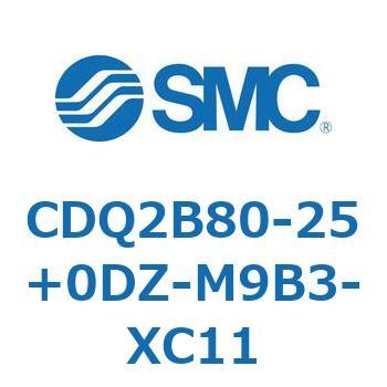 薄形シリンダ CDQ2B80-25 SMC