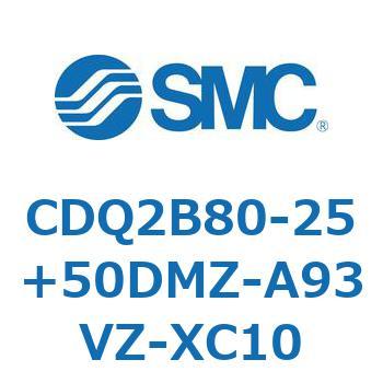 薄形シリンダ CDQ2B80-25 SMC