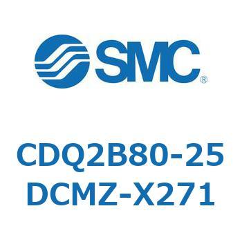 薄形シリンダ CDQ2B80-25 SMC