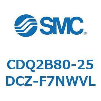 薄形シリンダ CDQ2B80-25 SMC