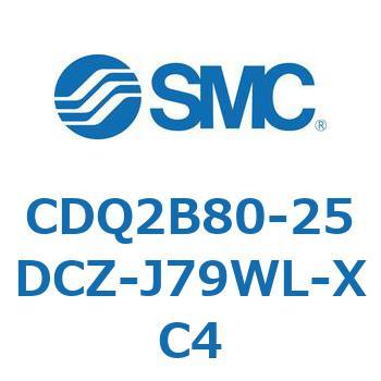 薄形シリンダ CDQ2B80-25 SMC