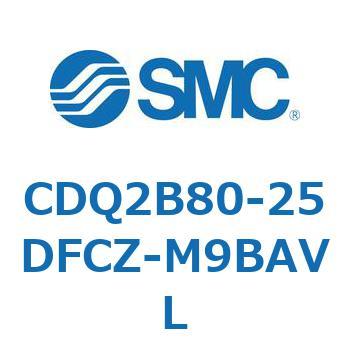 薄形シリンダ CDQ2B80-25 SMC