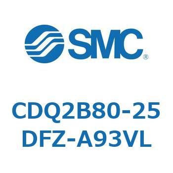 薄形シリンダ CDQ2B80-25 SMC