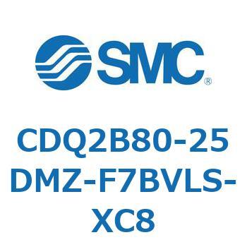 薄形シリンダ CDQ2B80-25 SMC