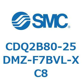 薄形シリンダ CDQ2B80-25 SMC