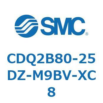 薄形シリンダ CDQ2B80-25 SMC