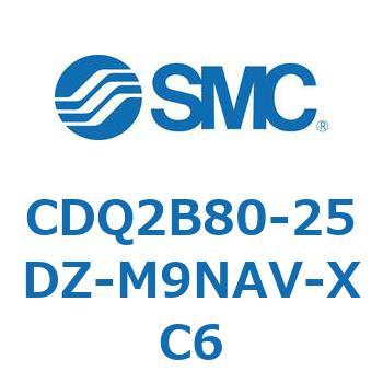 薄形シリンダ CDQ2B80-25 SMC