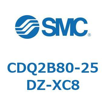 薄形シリンダ CDQ2B80-25 SMC