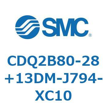 CDQ2B80-28+13DM-J794-XC10 ���`�V�����_ CDQ2B80-28 SMC 52469995