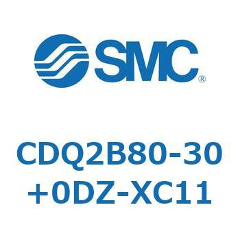 CDQ2B80-30+0DZ-XC11 薄形シリンダ CDQ2B80-30 SMC 52470381