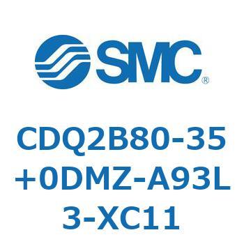 薄形シリンダ CDQ2B80-35 SMC