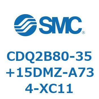 薄形シリンダ CDQ2B80-35 SMC