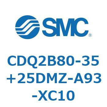薄形シリンダ CDQ2B80-35 SMC