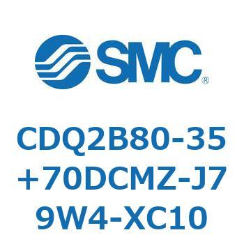 薄形シリンダ CDQ2B80-35 SMC
