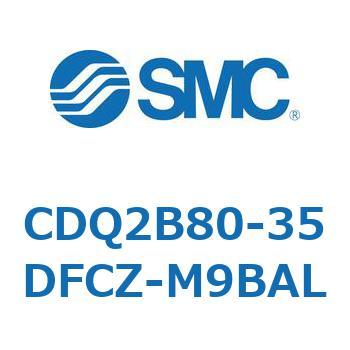 薄形シリンダ CDQ2B80-35 SMC