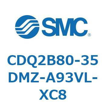 薄形シリンダ CDQ2B80-35 SMC