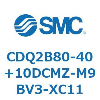 薄形シリンダ CDQ2B80-40 SMC