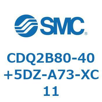 薄形シリンダ CDQ2B80-40 SMC