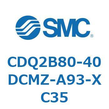 薄形シリンダ CDQ2B80-40 SMC