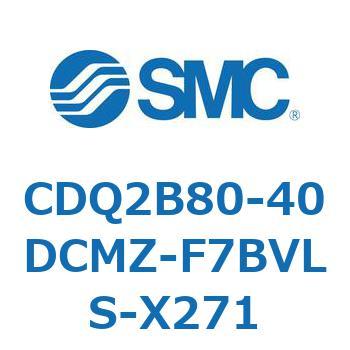 薄形シリンダ CDQ2B80-40 SMC