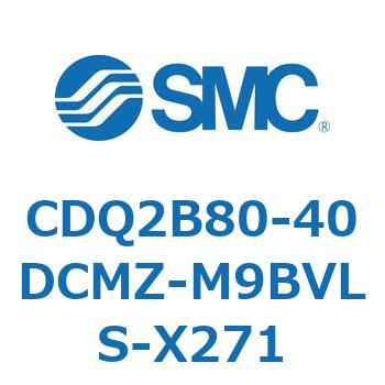 薄形シリンダ CDQ2B80-40 SMC