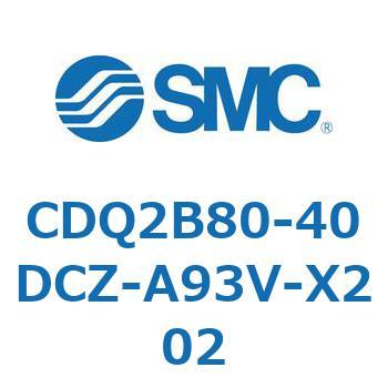 薄形シリンダ CDQ2B80-40 SMC