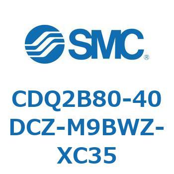 薄形シリンダ CDQ2B80-40 SMC